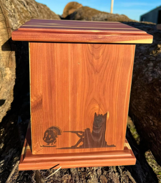 custom memorial urn